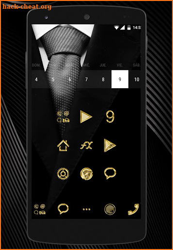 Gold Luxury icon pack best screenshot