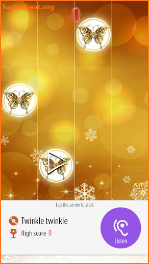 Gold Magic Piano Tiles screenshot