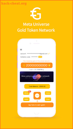 Gold -Meta Universe Gold Token screenshot