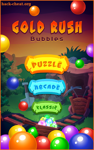 Gold Rush Bubbles screenshot