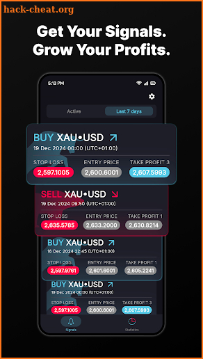 Gold Signals H1 | XAUUSD Alert screenshot