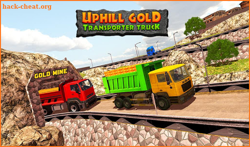 Gold Transporter Truck Driver: Truck Driving Games screenshot