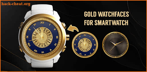 Gold Watchfaces for Smartwatch screenshot