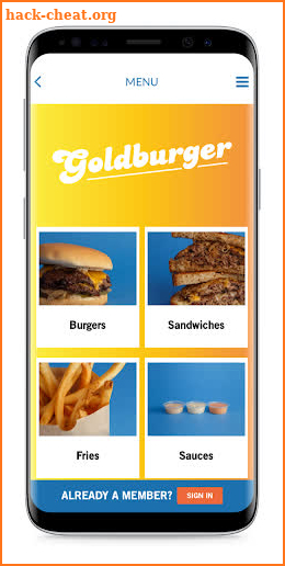 Goldburger screenshot