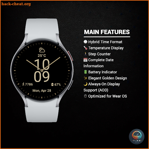 Golden Age - watch face screenshot