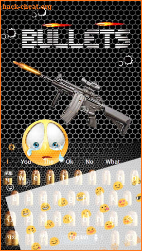 Golden Bullets Keyboard screenshot