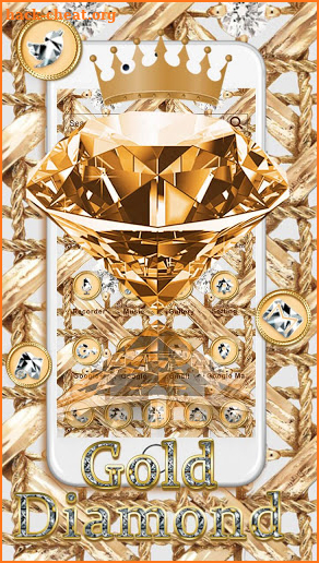 Golden, Diamond Themes & Live Wallpapers screenshot