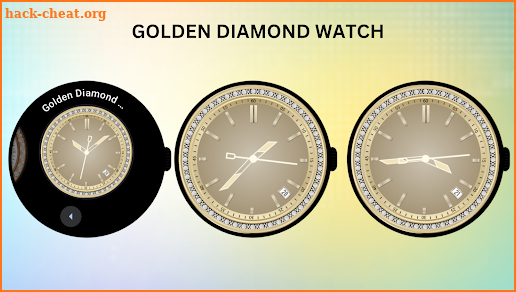 Golden Diamond Watch screenshot