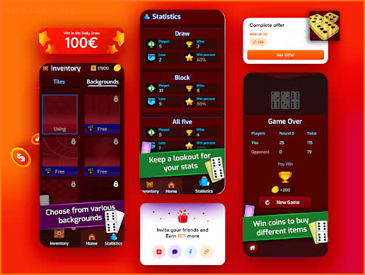 Golden Dominoes: Win Gold screenshot