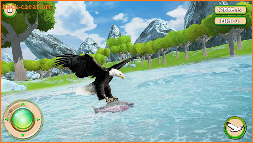 Golden Eagle Survival Simulator: Fish Hunting 3D screenshot