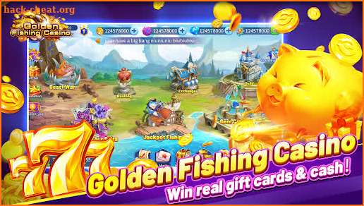 Golden Fishing Slots Casino screenshot