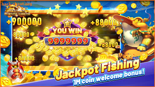 Golden Fishing Slots Casino screenshot