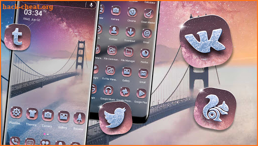 Golden Gate Bridge Theme screenshot