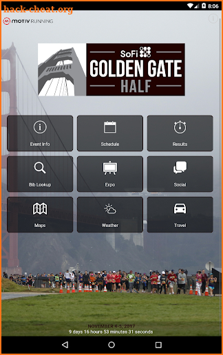 Golden Gate Half Marathon screenshot