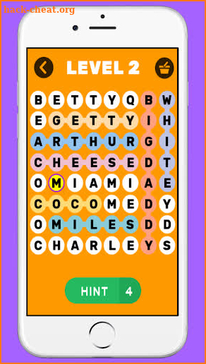 Golden Girls Game - Word Search Puzzle screenshot
