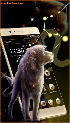 Golden Luxury Leo Theme screenshot