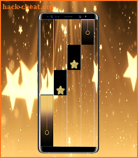 Golden Star Piano Tile screenshot
