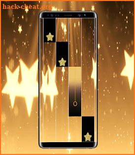 Golden Star Piano Tile screenshot
