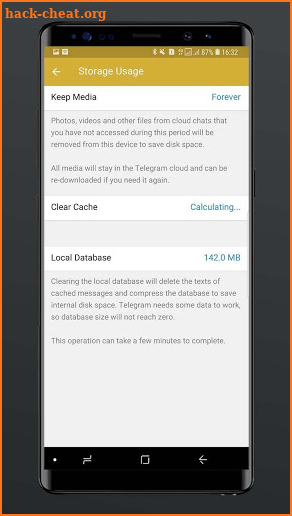 Golden Telegram ( Anti Filter Telegram ) screenshot