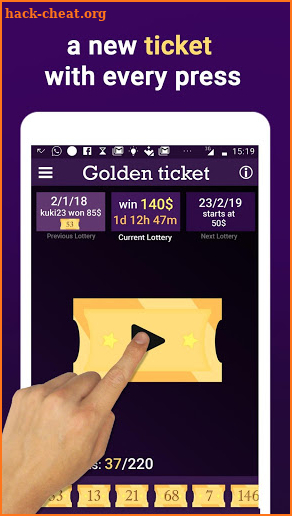 Golden Ticket - Win Real Money screenshot