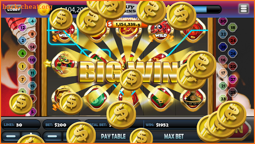 Golden Vegas Hot Treasure Slots screenshot