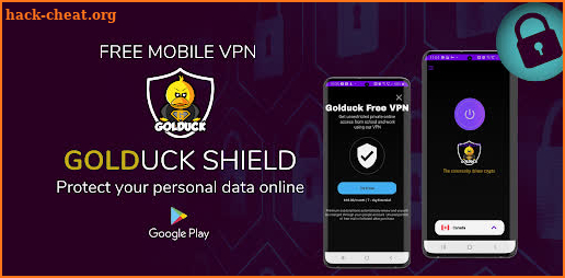 Golduck shield Free VPN screenshot