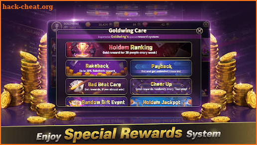 GoldWing Casino Global screenshot