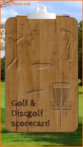 Golf & Discgolf scorecard Pro screenshot