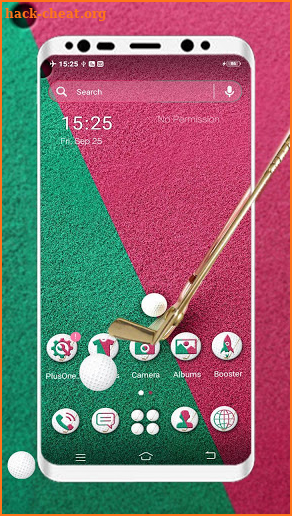 Golf Ball Stick Theme screenshot
