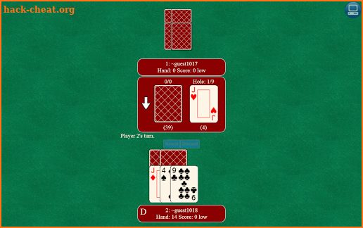 Golf (Cards)(TrapApps) screenshot