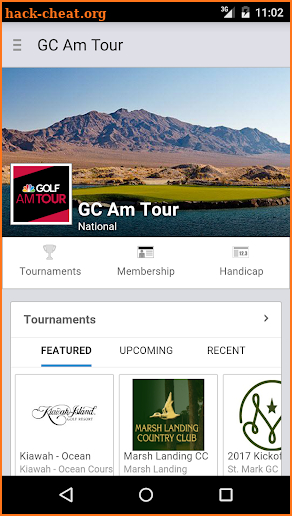 Golf Channel Amateur Tour screenshot