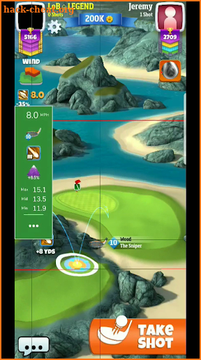 Golf Clash Notebook screenshot