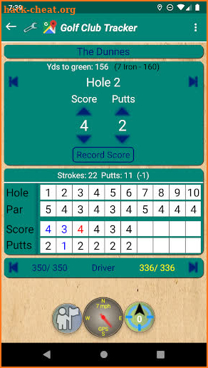 Golf Club Tracker screenshot
