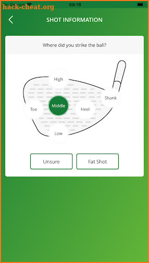Golf Coach App screenshot