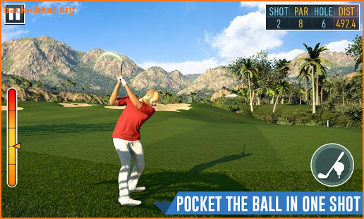 Golf Finger Flick - Free Golf Battle Pro screenshot