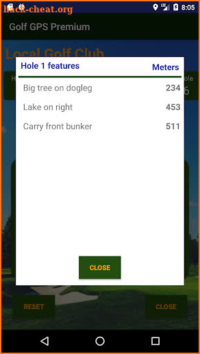 Golf GPS Premium screenshot