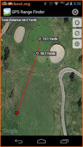 Golf GPS Range Finder Free screenshot