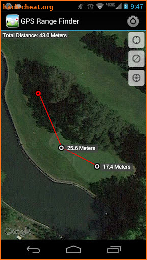 Golf GPS Range Finder Free screenshot