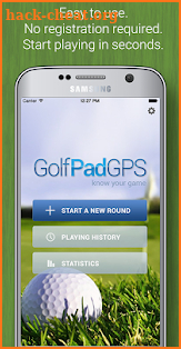 Golf GPS Rangefinder: Golf Pad screenshot