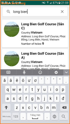 Golf GPS - Scorecard, Handicap, Course screenshot