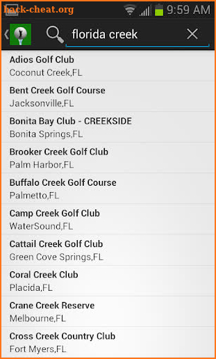 Golf Handicap Calculator Free -US Canada Australia screenshot