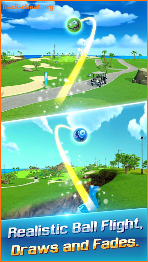 Golf Hero : Long drive shot screenshot