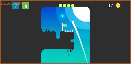 Golf platformer screenshot