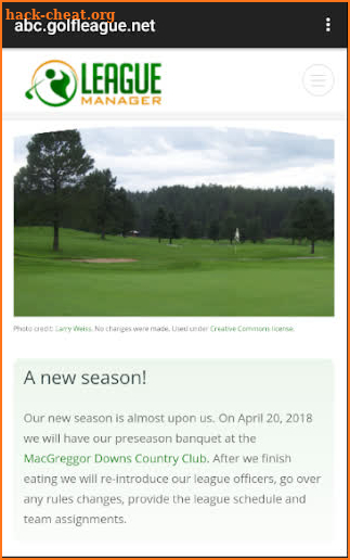 Golf Software app by GolfSoftware.com screenshot