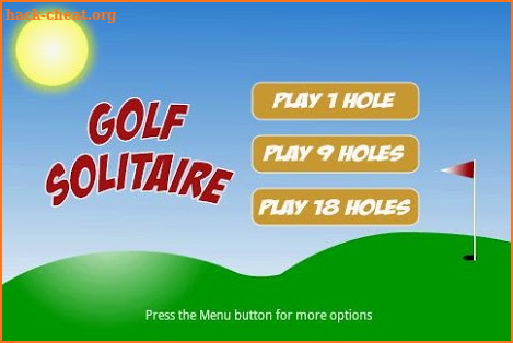 Golf Solitaire screenshot