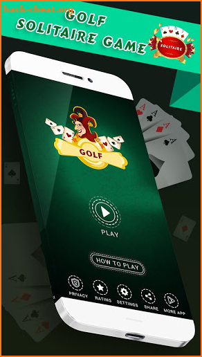 Golf Solitaire  -  Free Classic Card Game screenshot