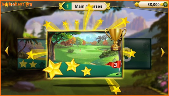 Golf Solitaire - Green Shot screenshot