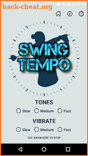Golf Swing Tempo Pro screenshot