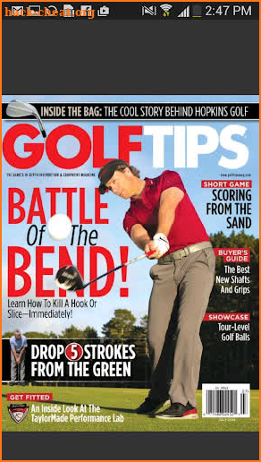 Golf Tips Magazine screenshot