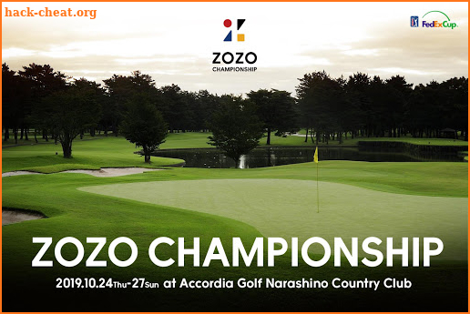 Golf Tournament live streaming, Zozo Championship screenshot